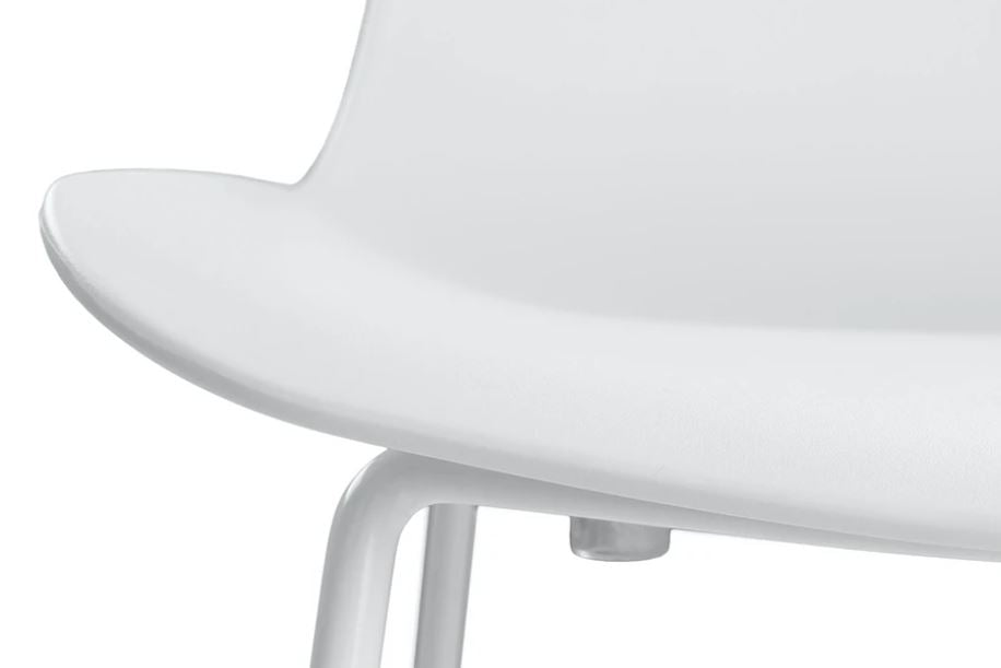 Anco White Counter Stool