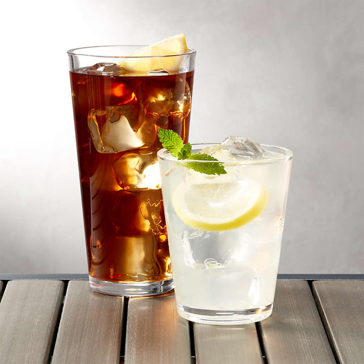 Pop Clear Acrylic 24 oz Drink Glass