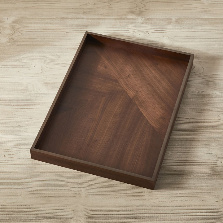 Modern Marquetry Wood Tray
