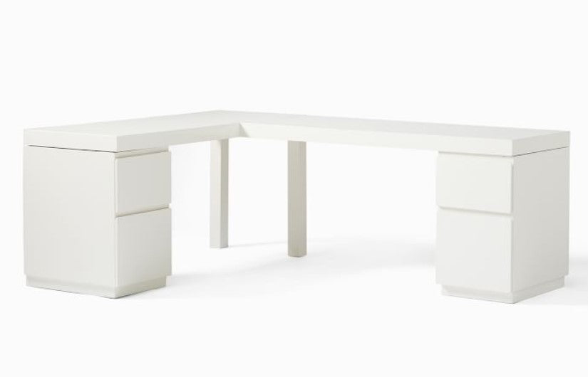Parsons L Shaped Desk