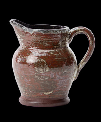 Handled Stoneware Pitcher