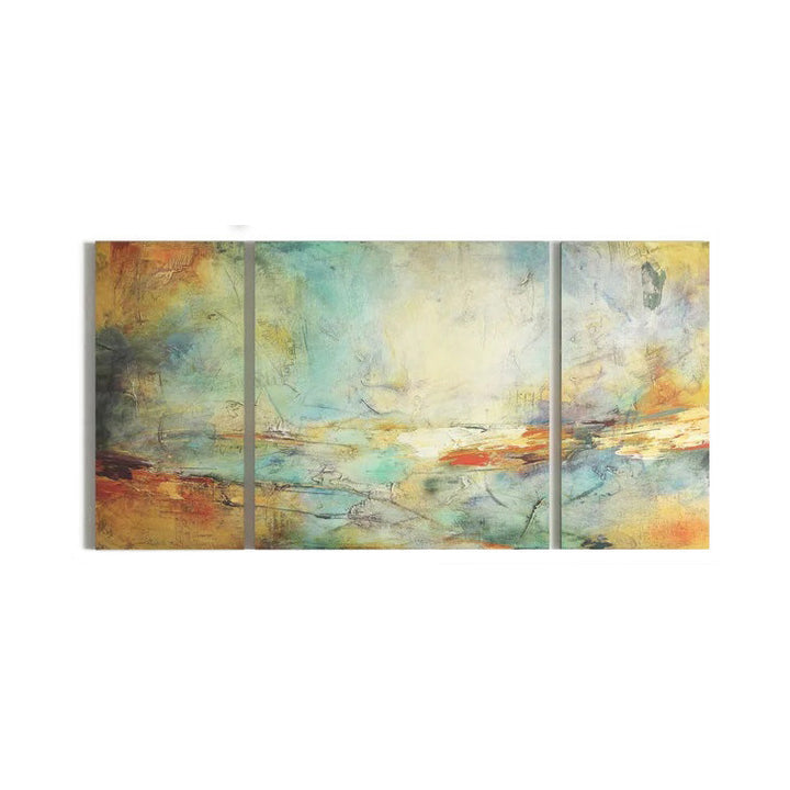 Eternidad 3 Piece Graphic Art on Canvas-80"x40"