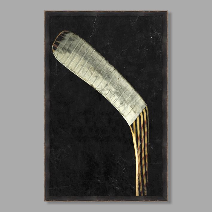 Hockey Stick Framed Art With Frame