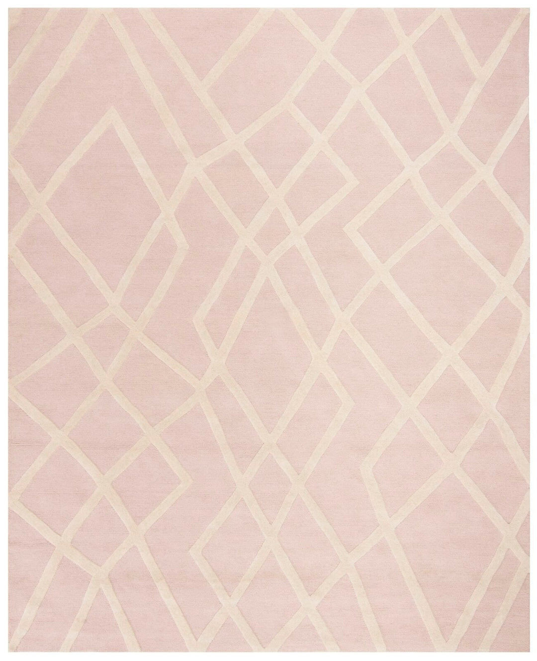 Krystyna Handmade Wool Pink Rug