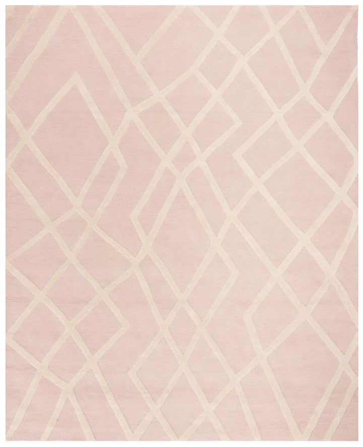 Krystyna Handmade Wool Pink Rug