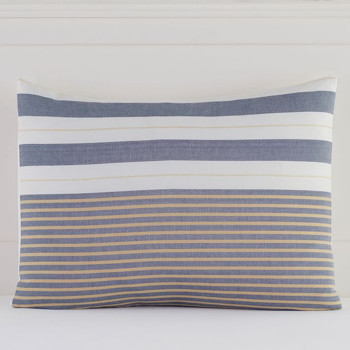Harbor Stripe Sham No Insert-26"X20"