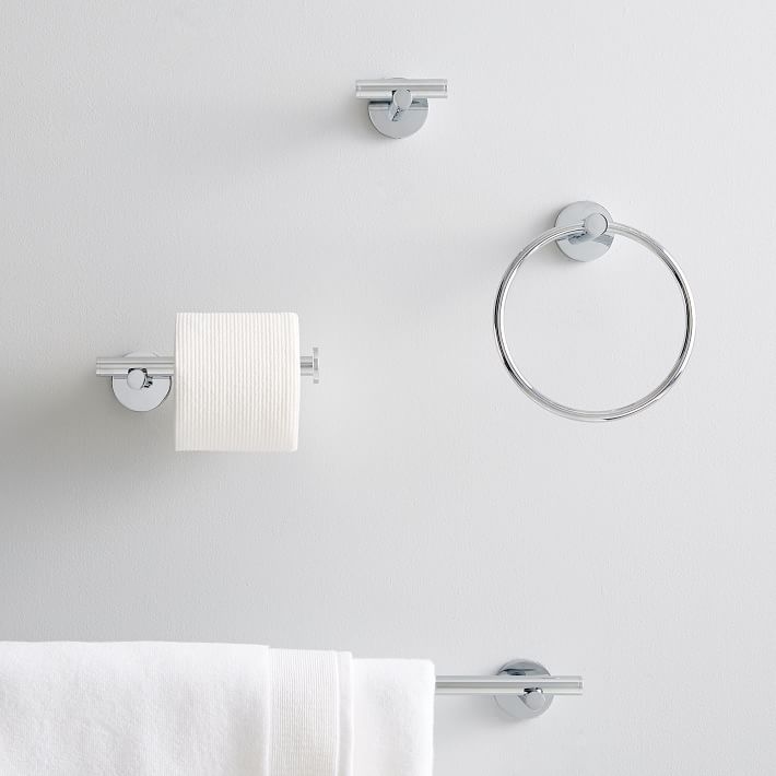 Modern Overhang-Towel Ring