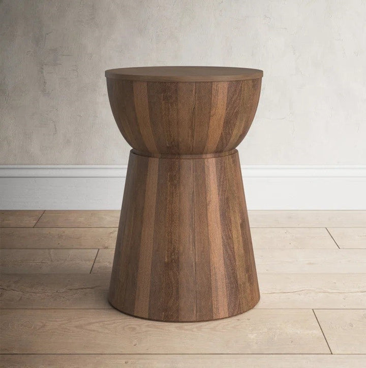 Dauntsey Round Drum End Table