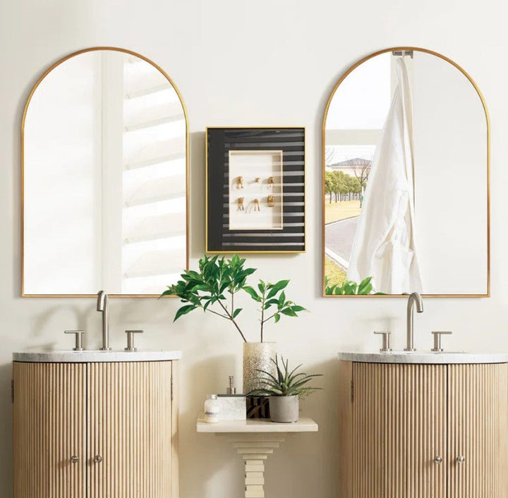 Nicolina Aluminum Wall Mirror 36x24