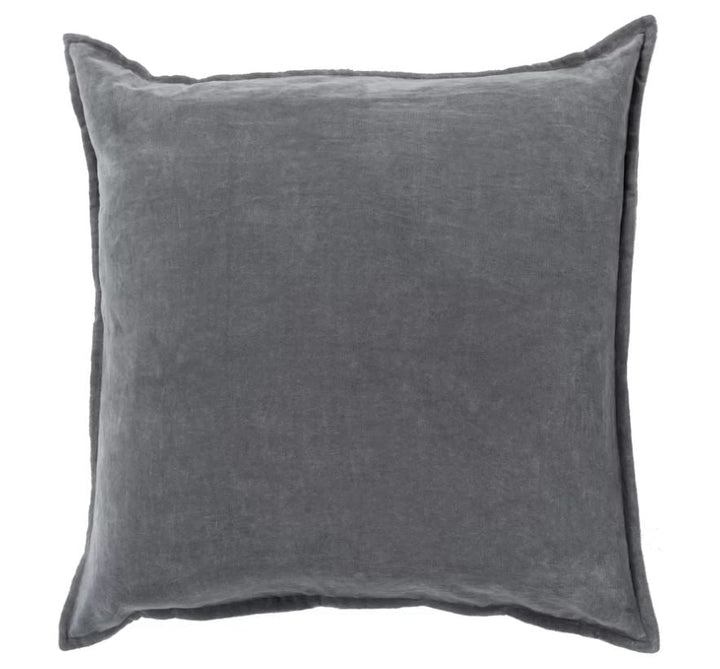 Bradford Cotton Throw Pillow with insert-22''x22''