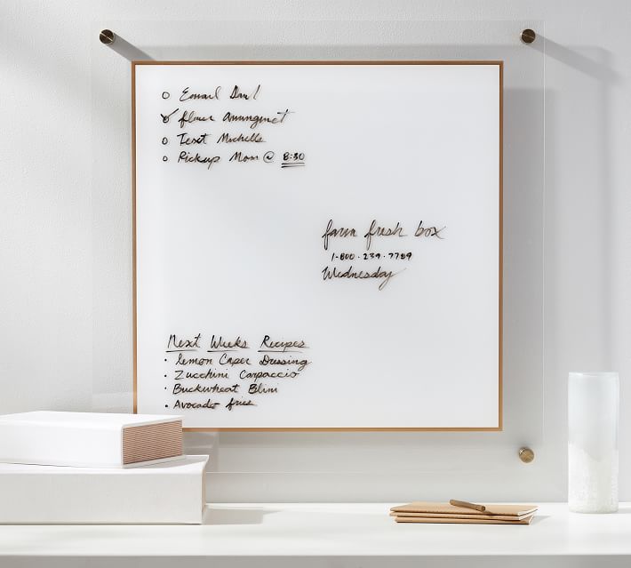 Acrylic Dry Erase Board