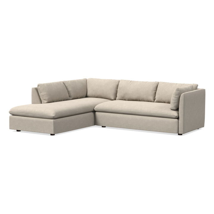 Shelter 2 Piece Bumper Chaise Sectional