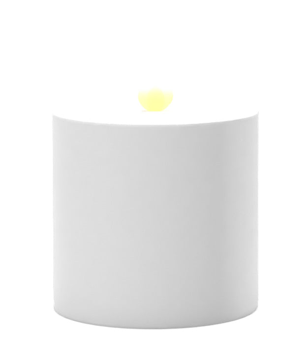 Premium Flickering Flameless Wax Pillar Candles