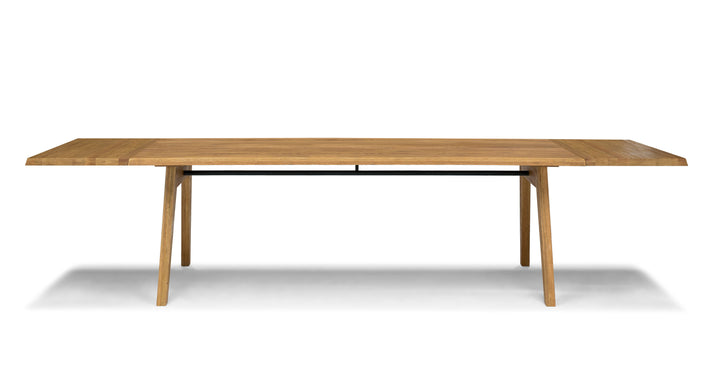 Madera Oak Dining Table, Extendable