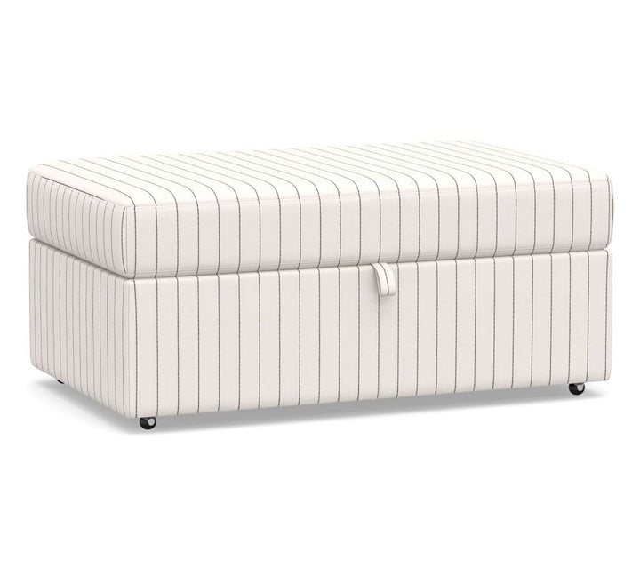 Big Sur Upholstered Storage Ottoman with Pull Out Table