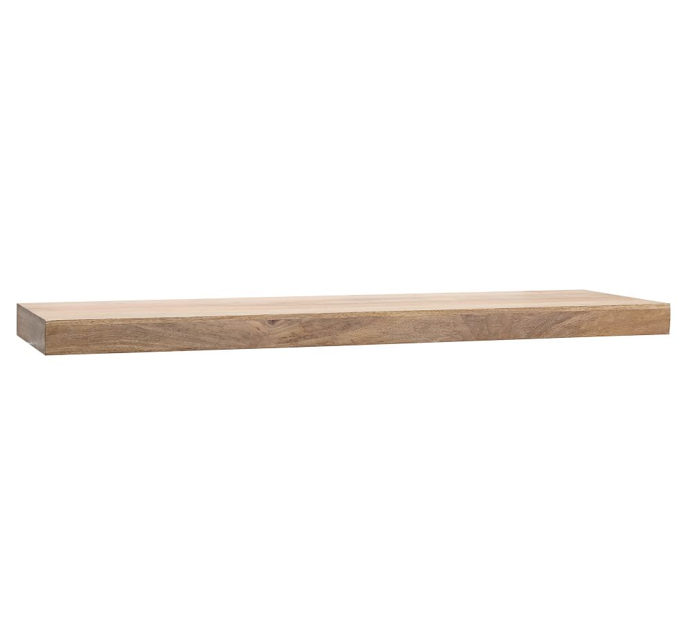 Brighton Floating Shelf -white oak 48"
