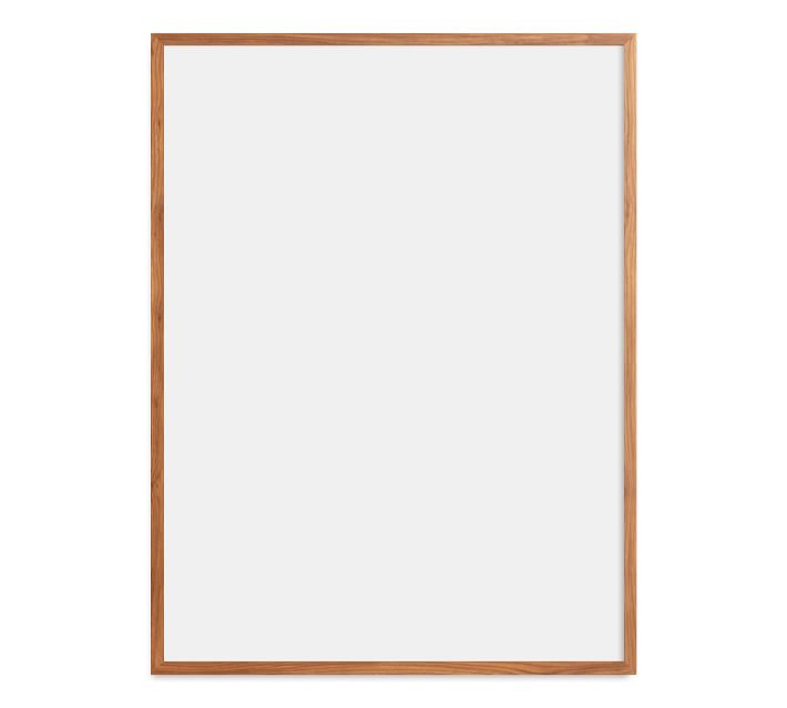 Wood Poster Light Walnut With Frame 30"x40"