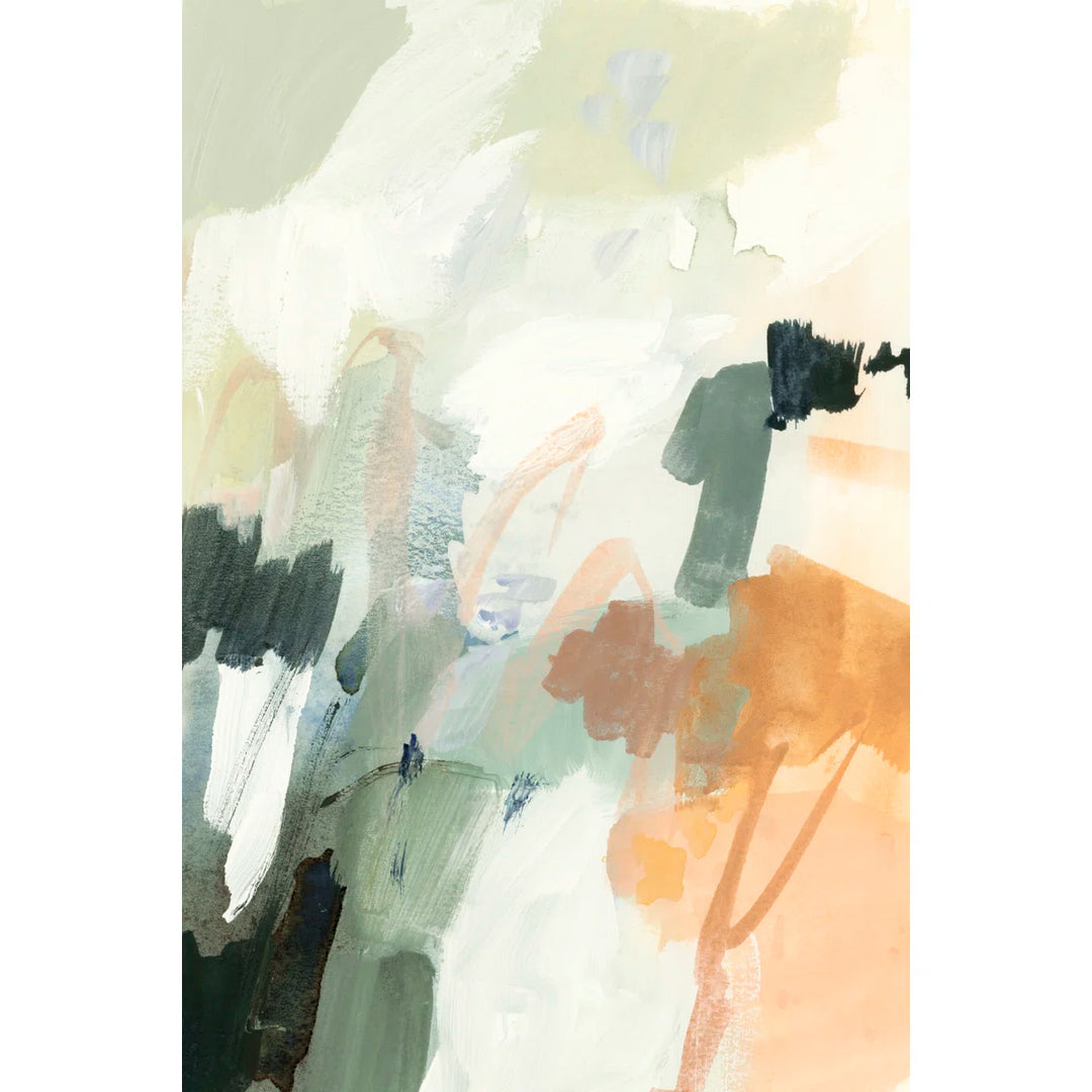 Moss And Peach II Picture Frame