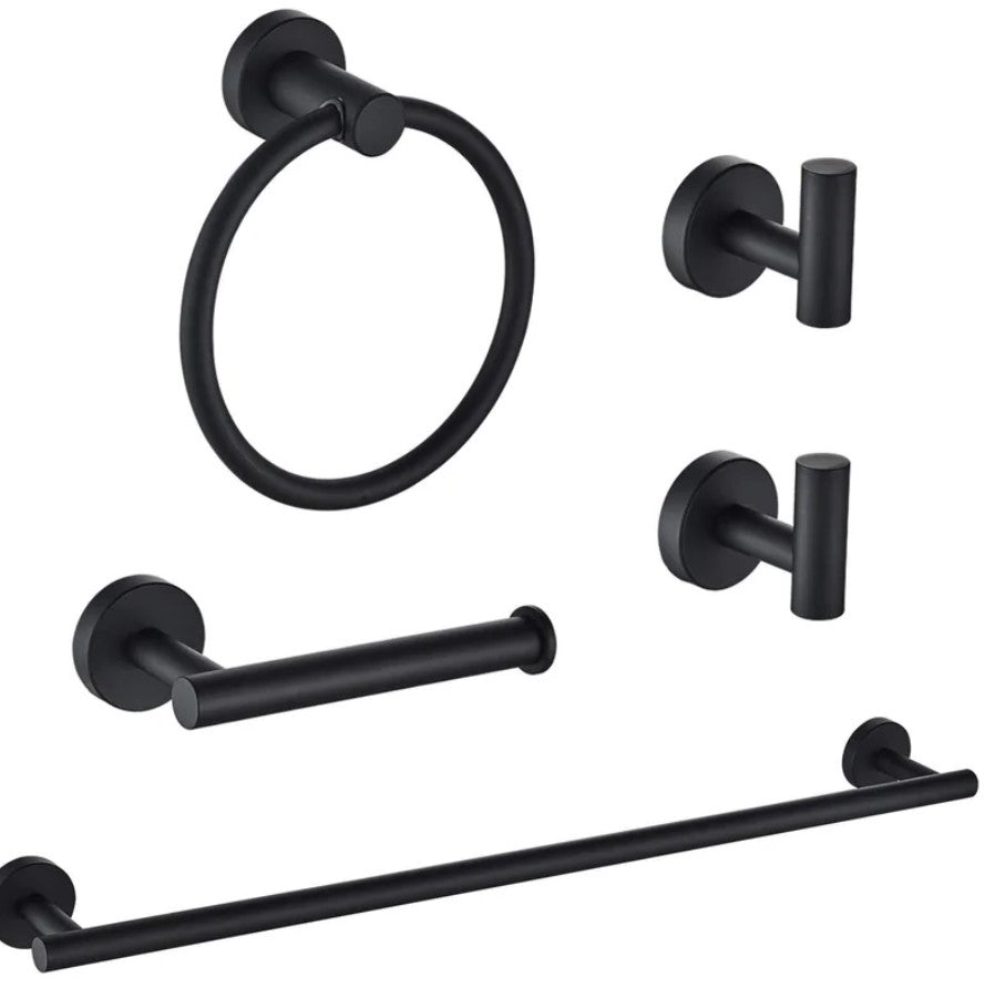 A5BK 522 5 Piece Bathroom Hardware Set