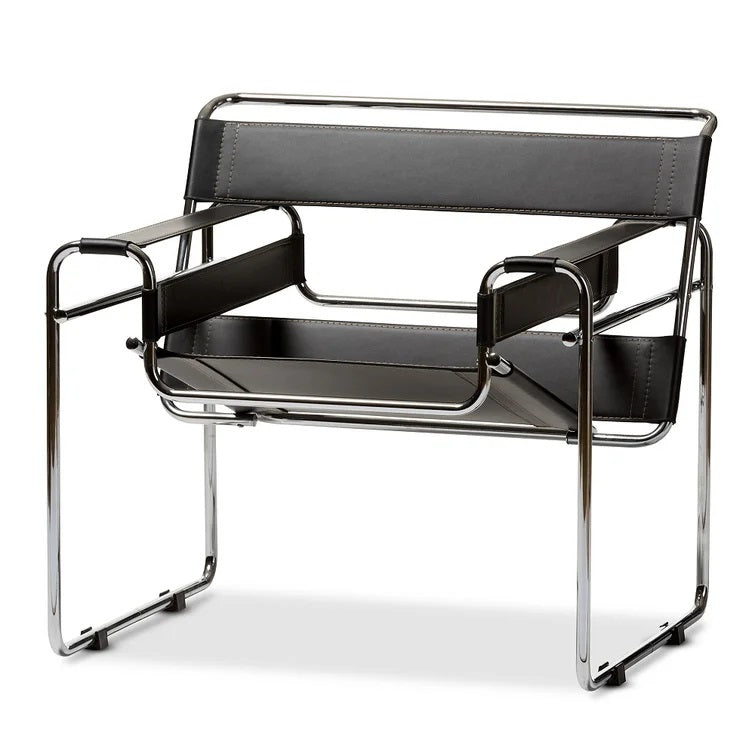 Henriquez Vegan Leather Armchair