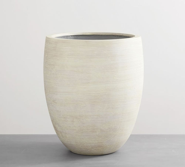 Artisan Hand Painted Earthenware Planter Large