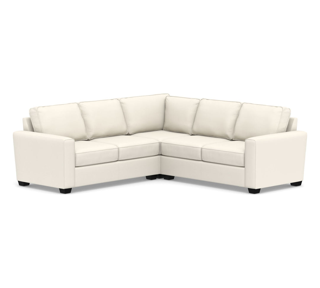 Fremont Square Arm 3 Piece L Shaped Sectional