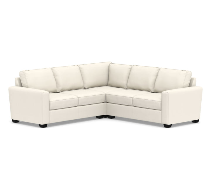 Fremont Square Arm 3 Piece L Shaped Sectional