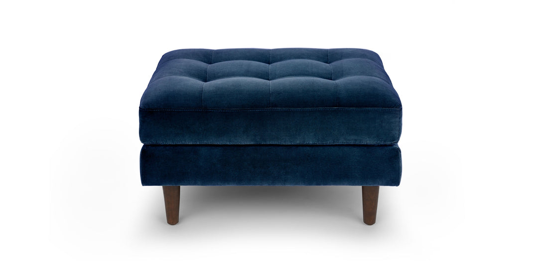 Sven Cascadia Blue Ottoman