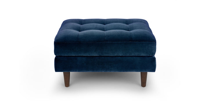 Sven Cascadia Blue Ottoman