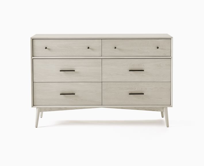Mid Century 6 Drawer Dresser