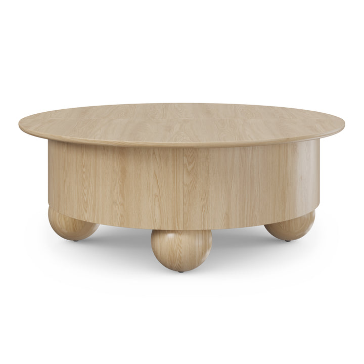 Sigrid Storage Coffee Table White Oak