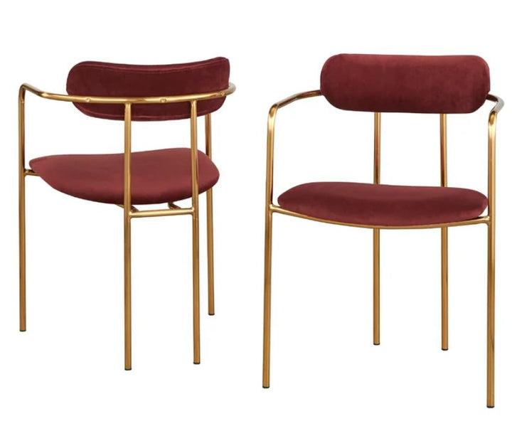 Carrigan Velvet Upholstered Side Chair