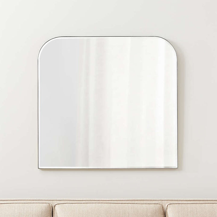Edge Silver Arch Wall Mirror