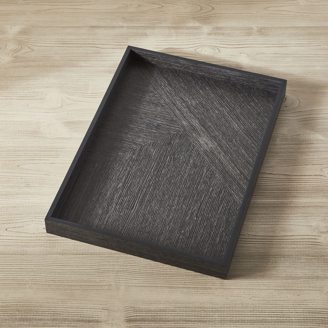 Modern Marquetry Wood Tray