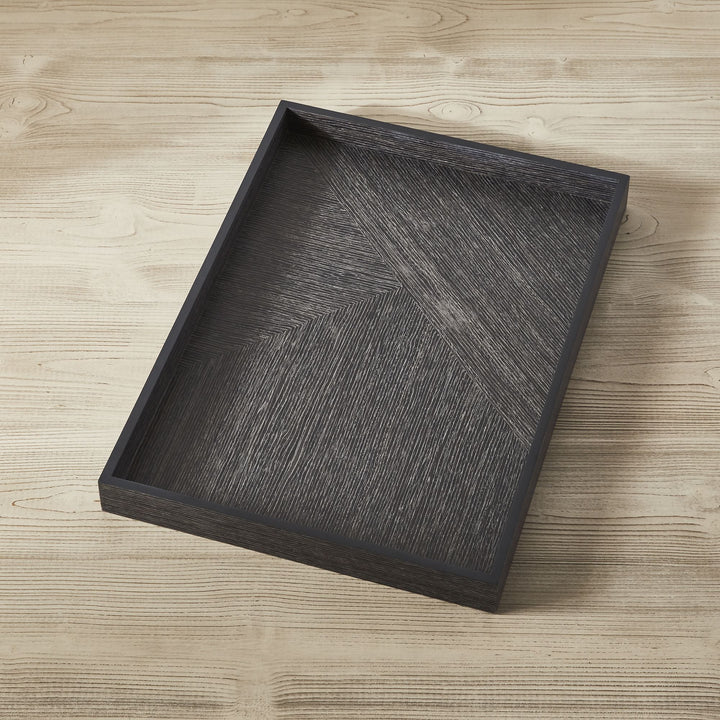 Modern Marquetry Wood Tray