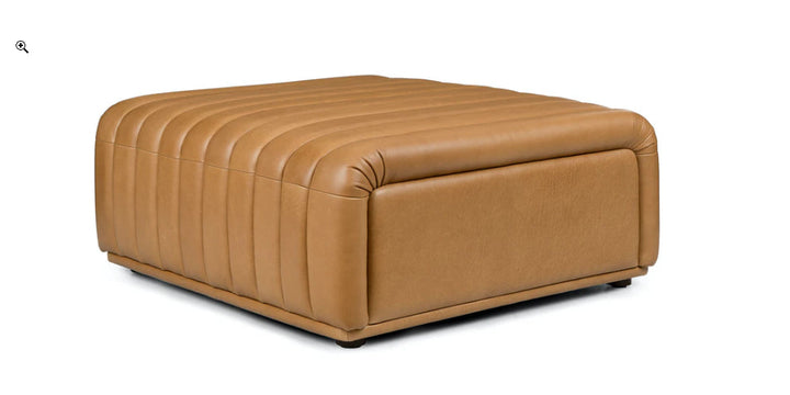 Sefto Taos Tan Ottoman