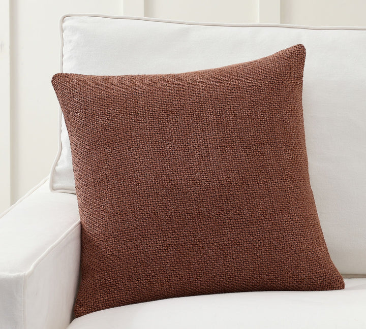 Faye Textured Linen Pillow Cover-20"x20"