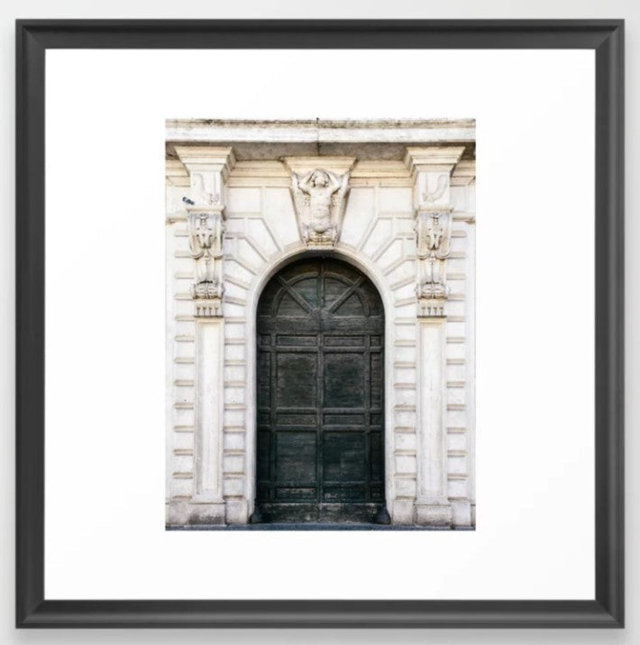 Roma-Rome Italy Architecture Photography With Frame-20" x 20"