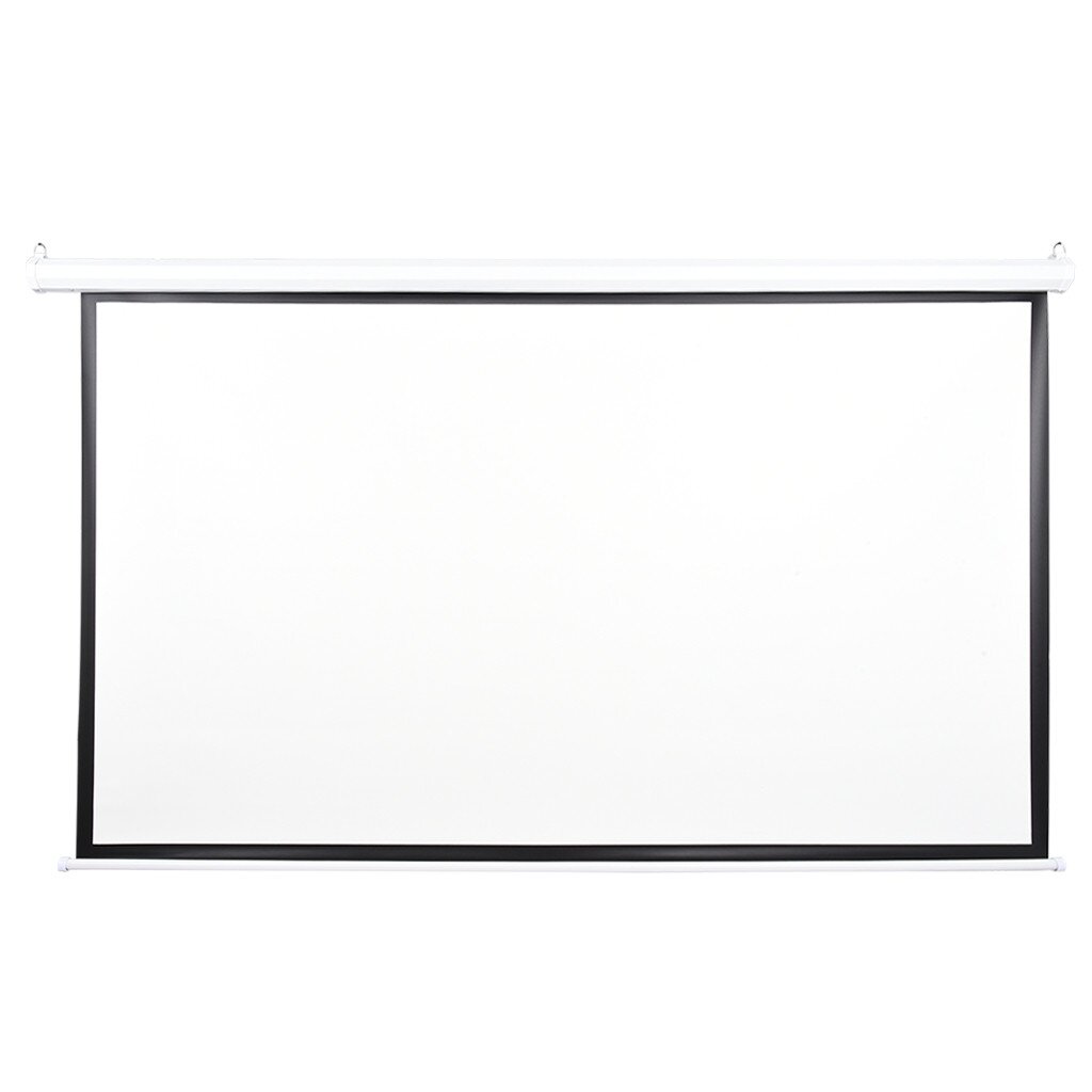 White Portable Folding Frame Projector Screen