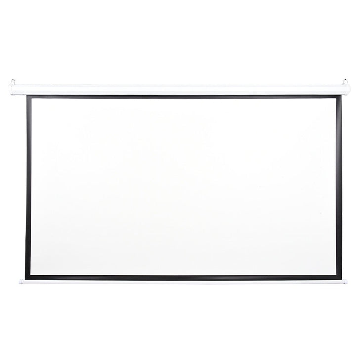 White Portable Folding Frame Projector Screen