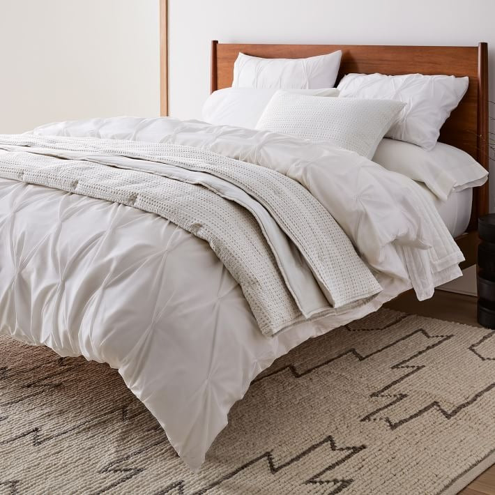 Organic Cotton Pintuck Duvet