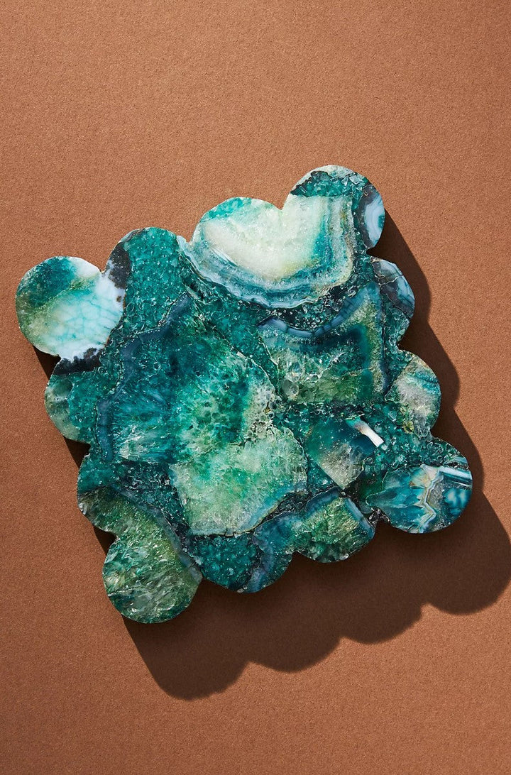 Eyelet Agate Coaster