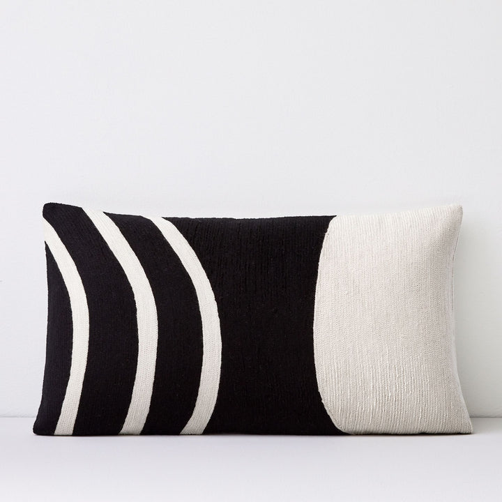 Crewel Rounded Pillow Cover
