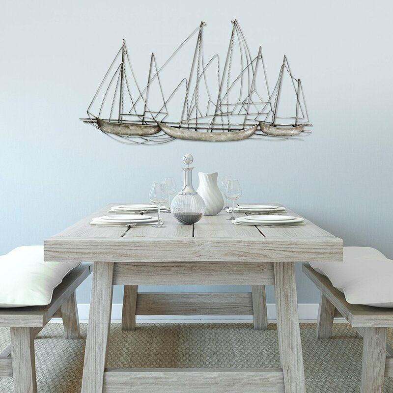 Grand Sailboat Wall Decor