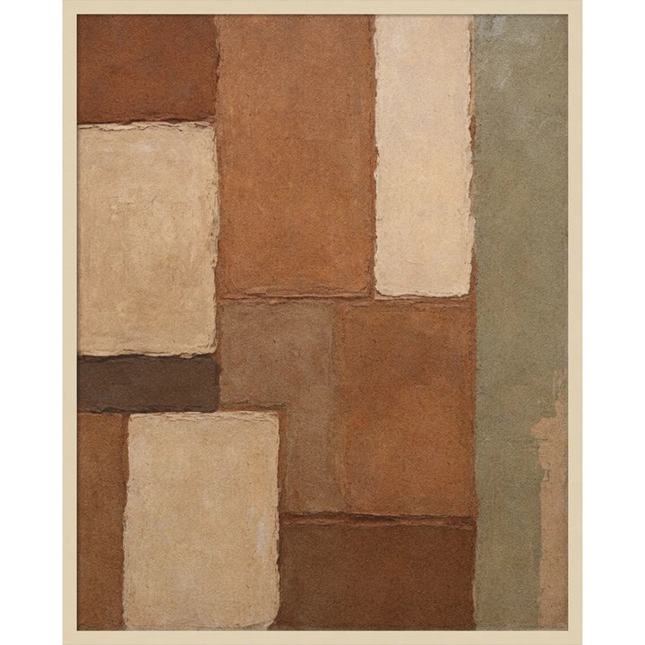 Arcilla by Dan Hobday Wood Framed Wall Art Print 41x33