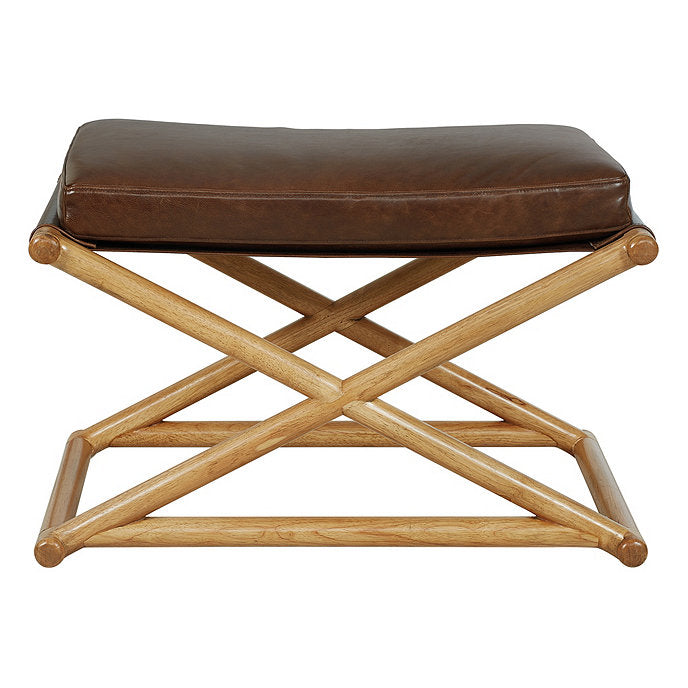 Justin Leather Bench