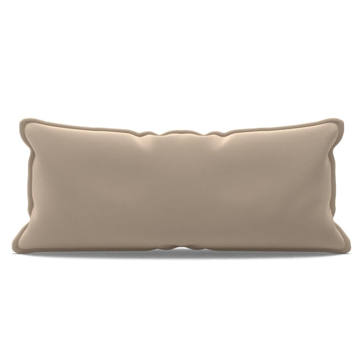 Velvet Lumbar Pillow With Insert 30"x12"