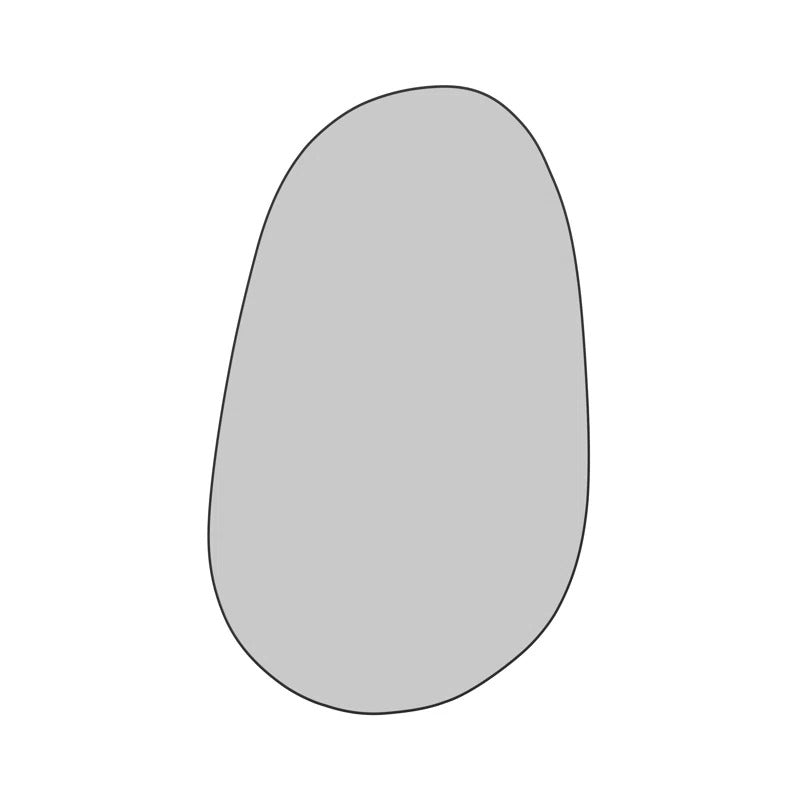 Starla Irregular Pebble Shaped Mirror