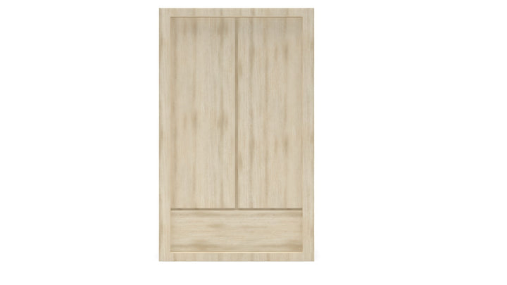 Cayman Wood Armoire Biscotti