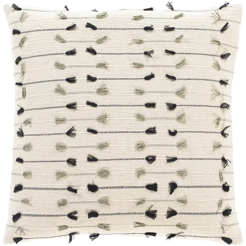 Rankins Cotton Throw Pillow Cover No Insert-20"x20"